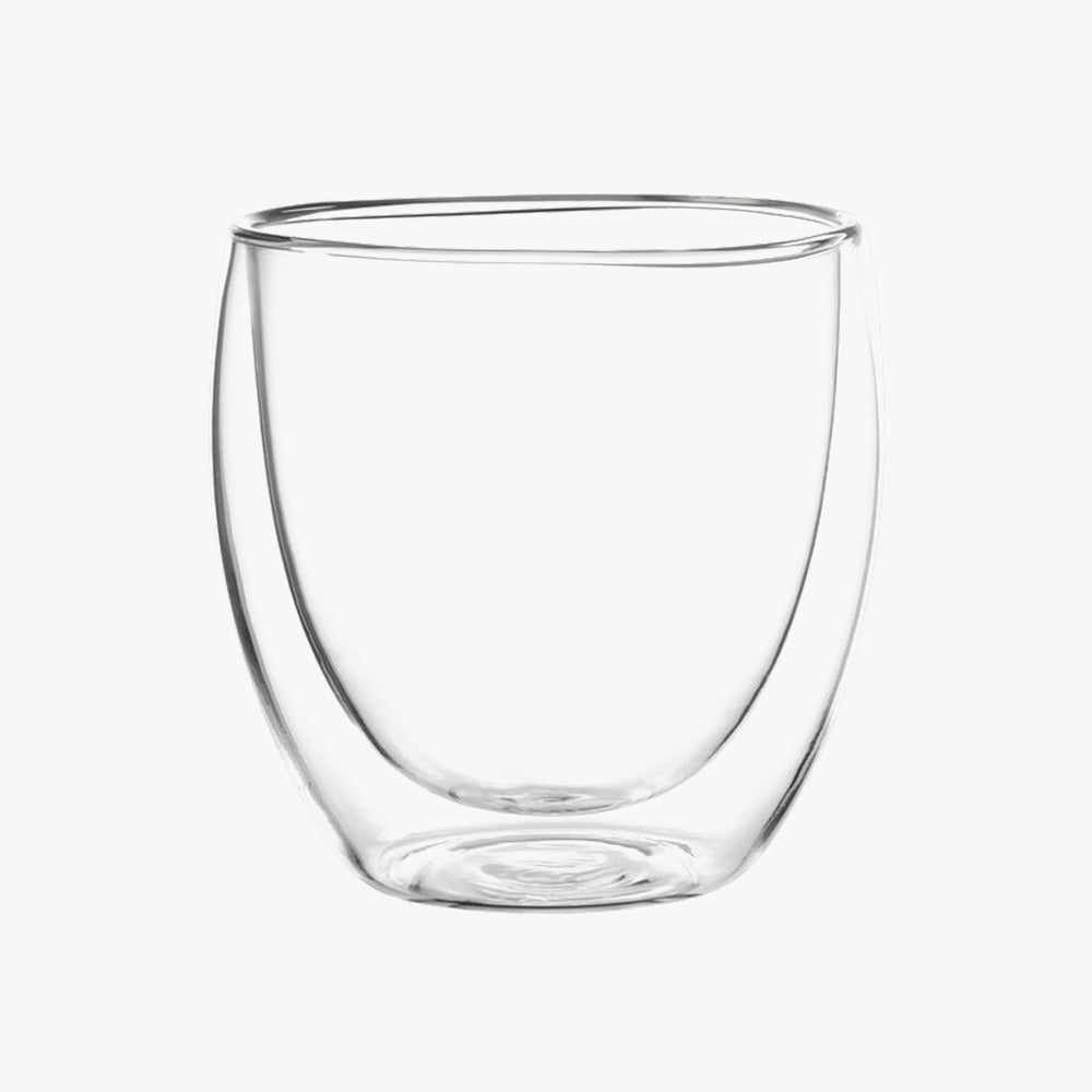 
                  
                    Dubbelwandige glazen espresso kopjes - set van 4
                  
                